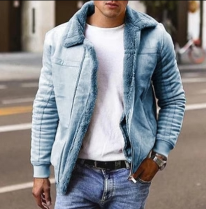 Men's Winter Jacket Padded – Warm Quilted Jacket for Cold Days