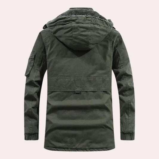 Herren Winterjacke mit Kapuze – Stylisch & Warm für kalte Tage