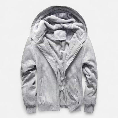 Herren Winterjacke – Mit Kapuze und Fleecefutter