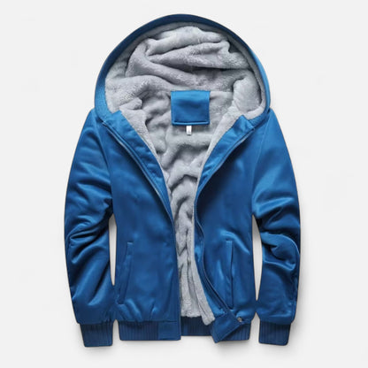 Herren Winterjacke – Mit Kapuze und Fleecefutter