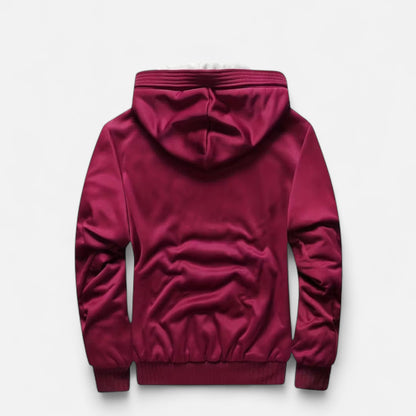 Herren Winterjacke – Mit Kapuze und Fleecefutter