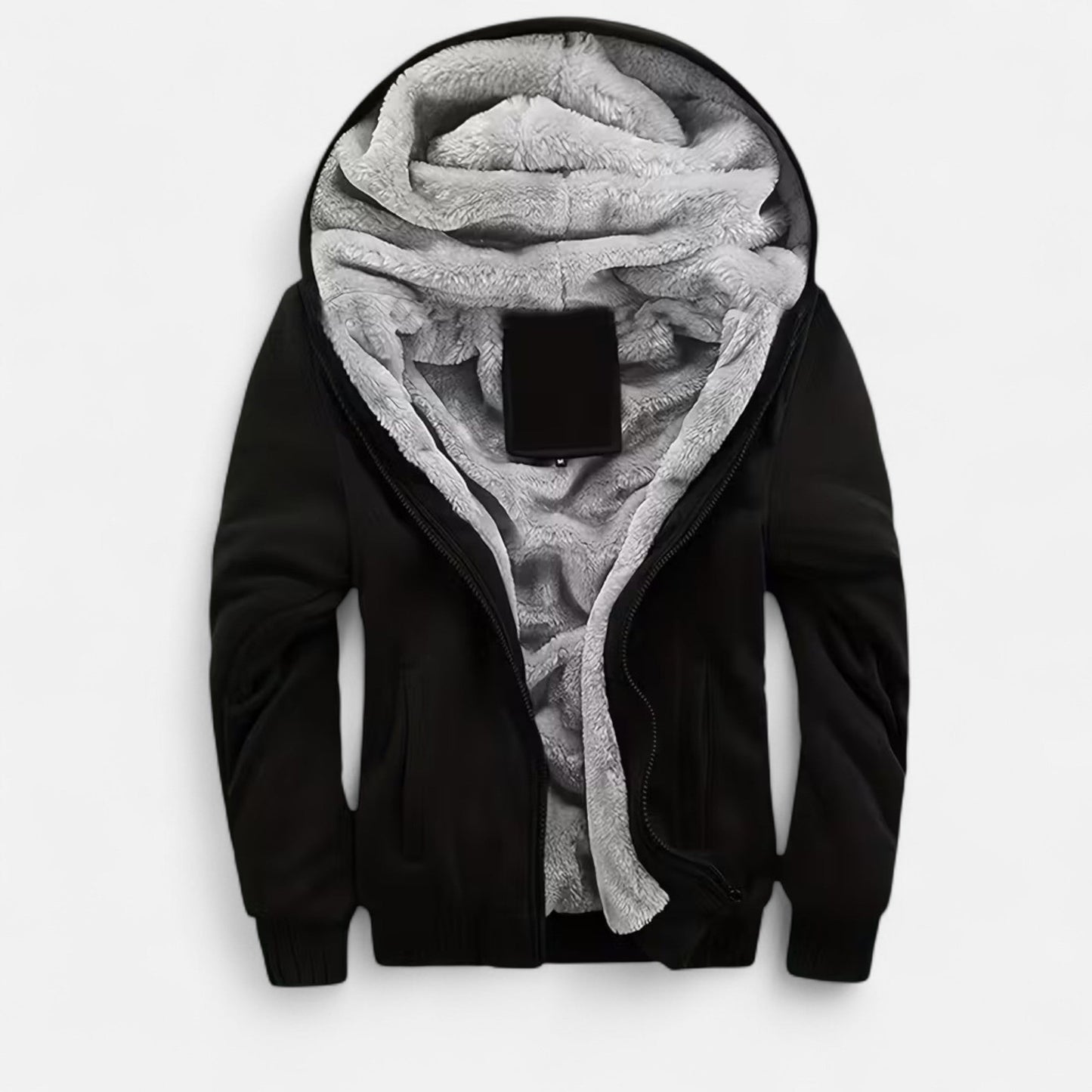 Herren Winterjacke – Mit Kapuze und Fleecefutter