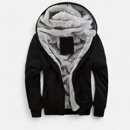 Herren Winterjacke – Mit Kapuze und Fleecefutter