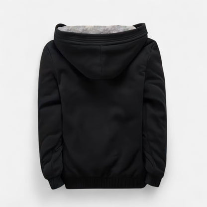 Herren Winterjacke – Mit Kapuze und Fleecefutter