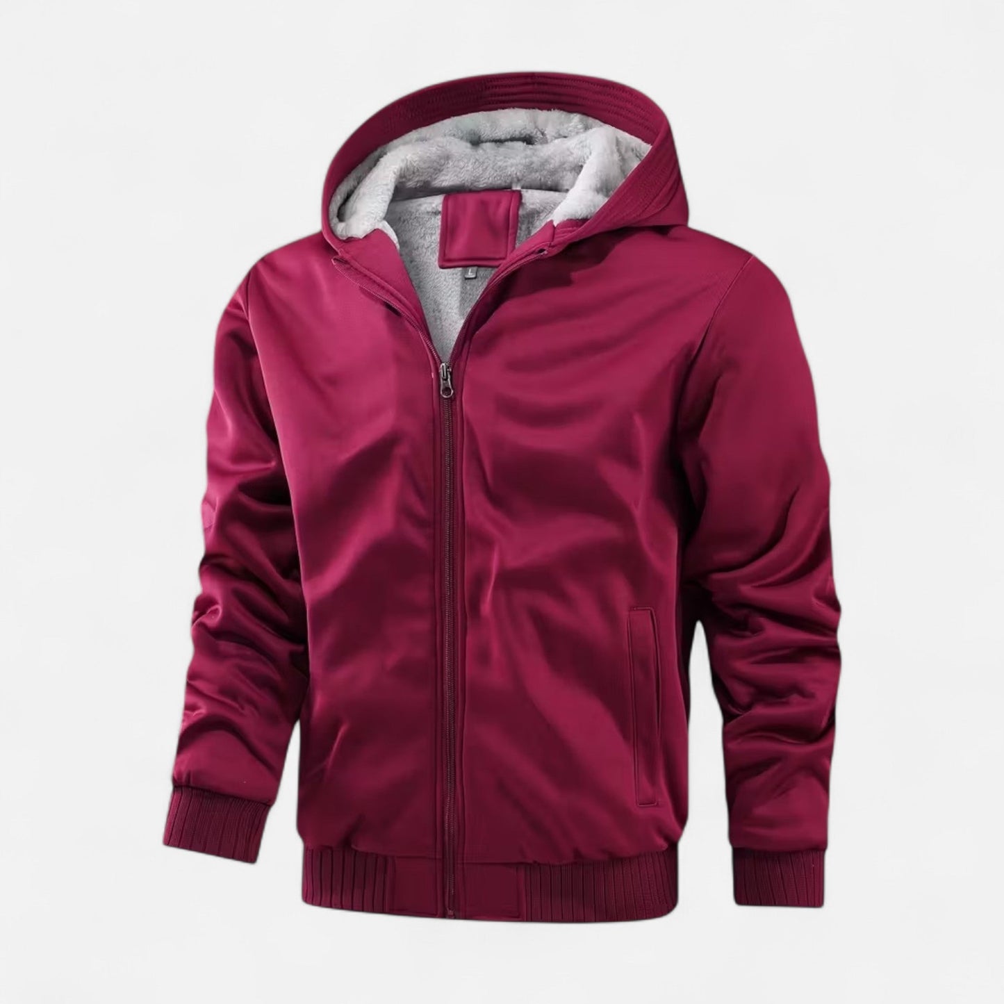 Herren Winterjacke – Mit Kapuze und Fleecefutter