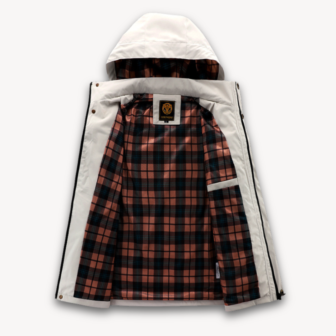 Herren Winterjacke mit Kapuze – Wasserabweisend