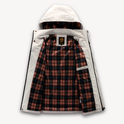 Herren Winterjacke mit Kapuze – Wasserabweisend