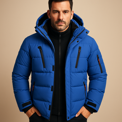 Herren Winterjacke – Wasserdicht mit Wärmendem Futter