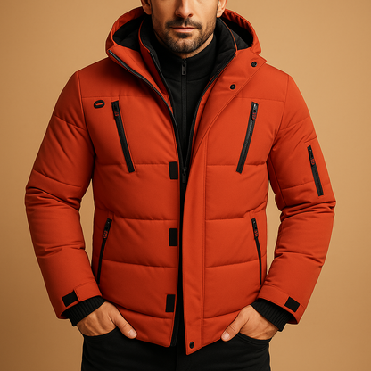Herren Winterjacke – Wasserdicht mit Wärmendem Futter