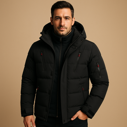 Herren Winterjacke – Wasserdicht mit Wärmendem Futter