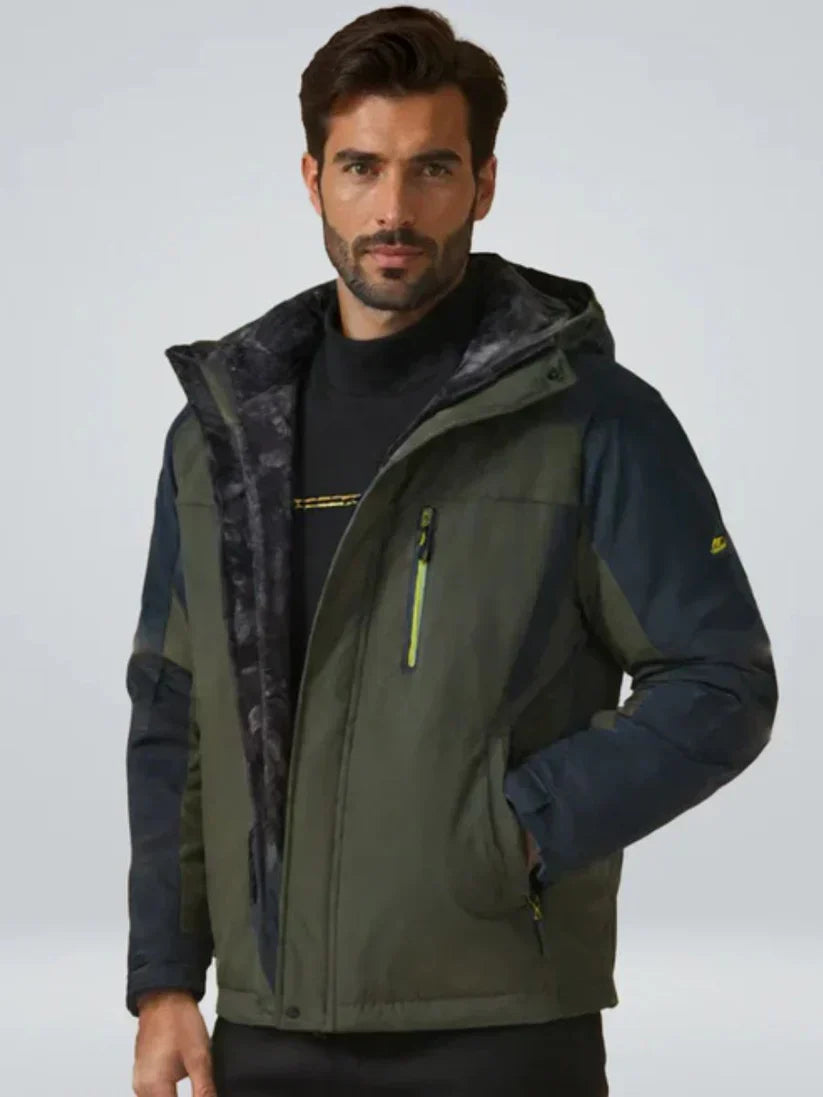 Herren Winterjacke – Wasserdicht und Warm für Kalte Tage