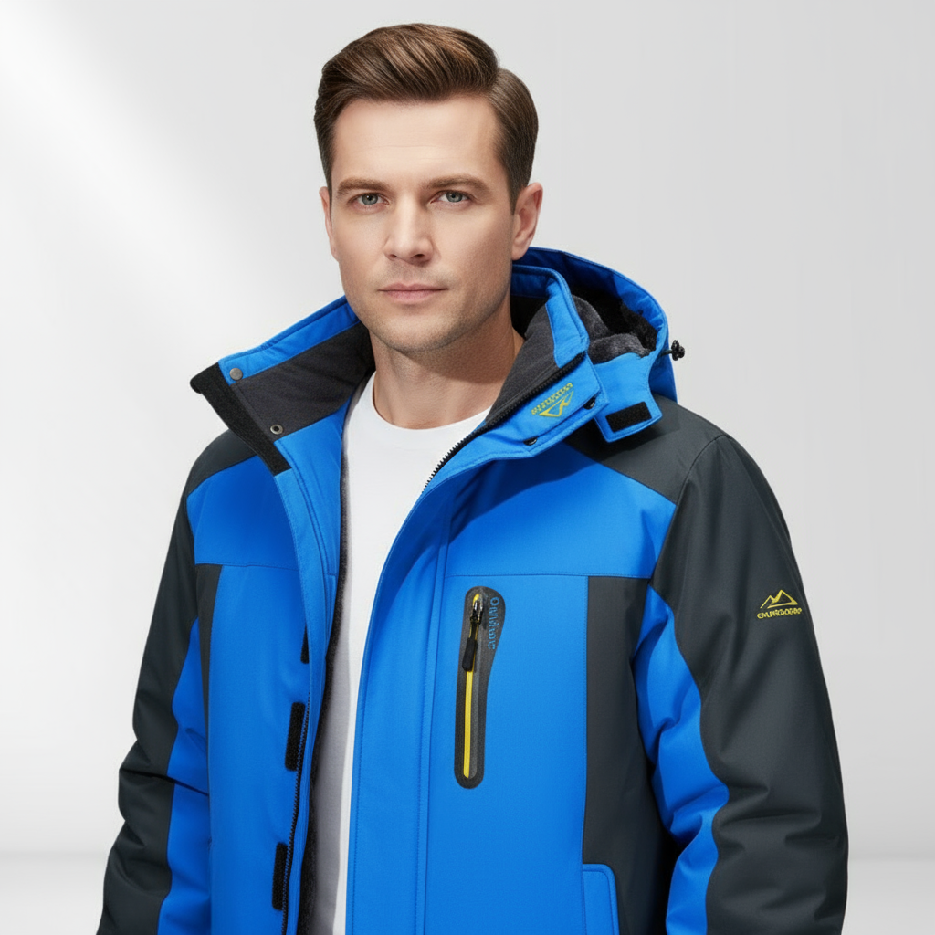 Herren Winterjacke – Wasserdicht und Warm für Kalte Tage