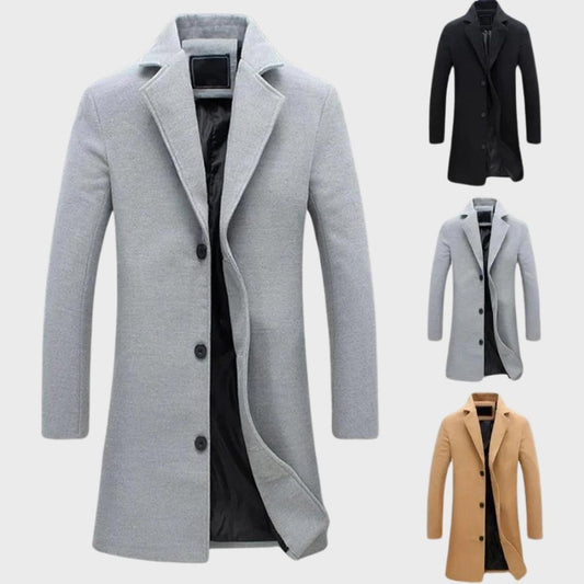 Men's Winter Coat Long – Premium Elegance & Warmth