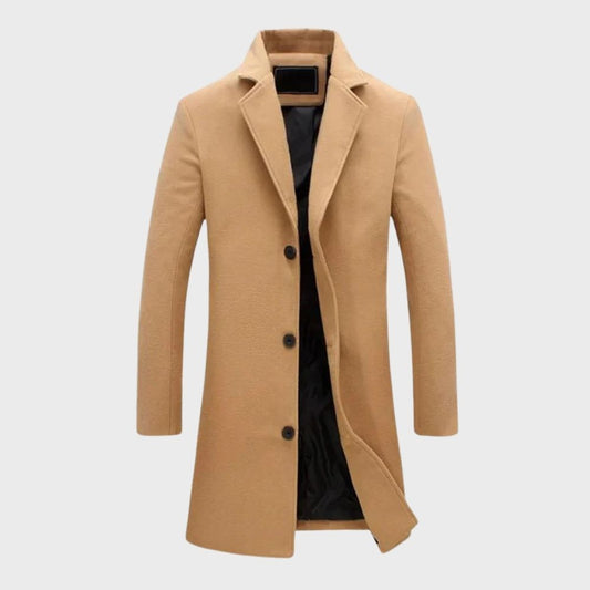 Herren Wintermantel Lang – Premium Eleganz & Wärme