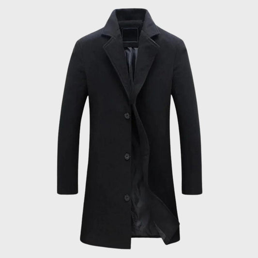 Herren Wintermantel Lang – Premium Eleganz & Wärme