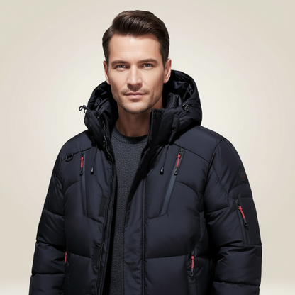 Herren Winterparka – Gefüttert, Wasserdicht und Winddicht
