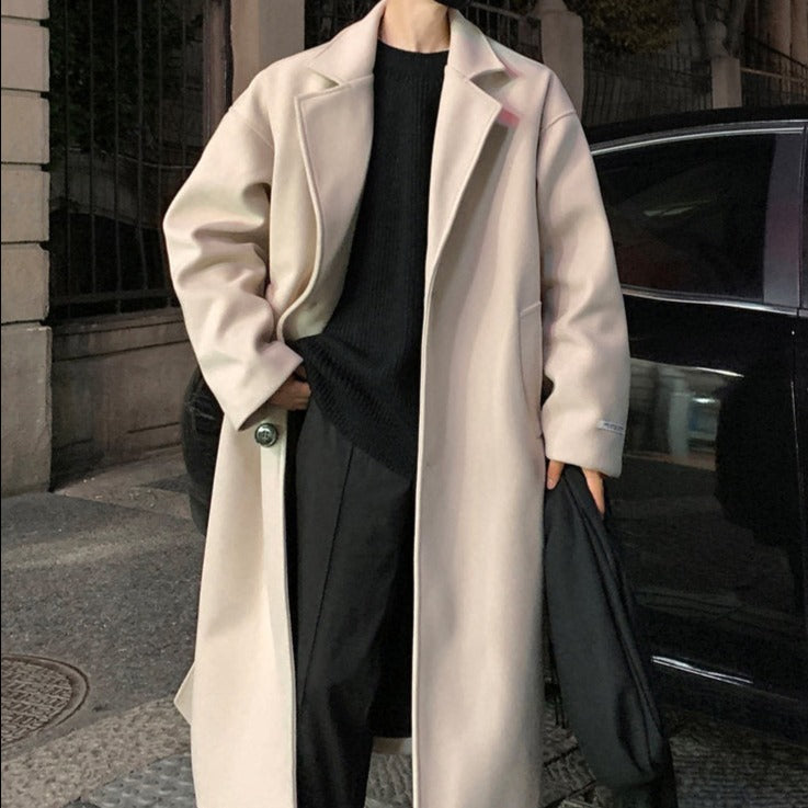 Herren Wollmantel – Zeitloser Old Money Overcoat
