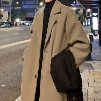 Herren Wollmantel – Zeitloser Old Money Overcoat