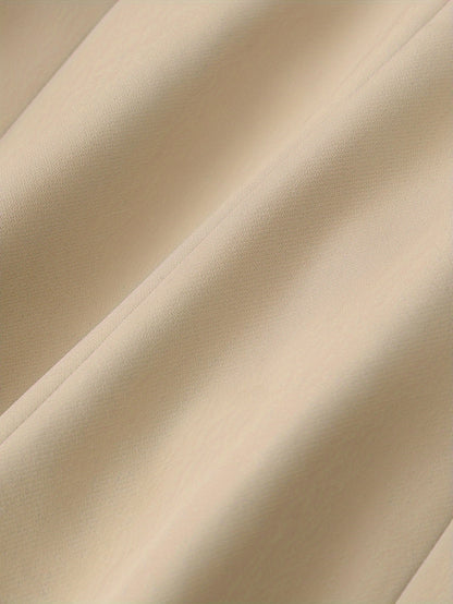 Hosenanzug Damen – Blazer Set mit Reverskragen im klassischen Stil