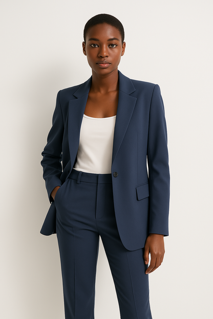 Hosenanzug Damen – Blazer & Stoffhose Set für Büro & Anlassmode
