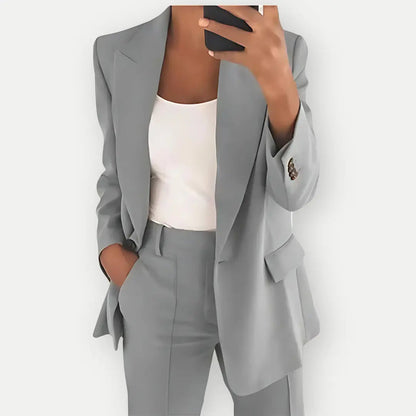 Hosenanzug Damen – Blazer & Stoffhose Set für Büro & Anlassmode