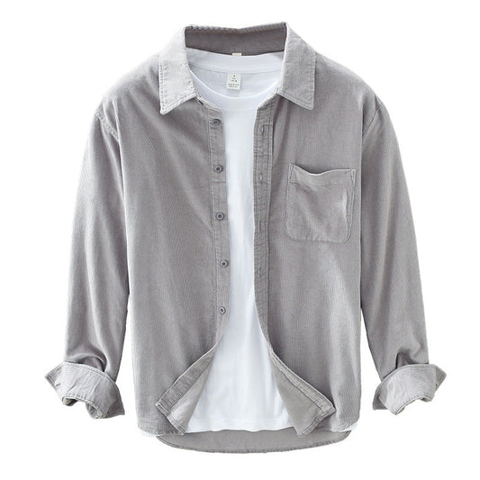 Johannes | Retro Men's Cord Shirt | Elegant, versatile & comfortable