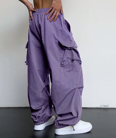 Lenny | Cargohose mit Kordelzug für Herren | Lässige Baggy-Hose mit lockerer Passform