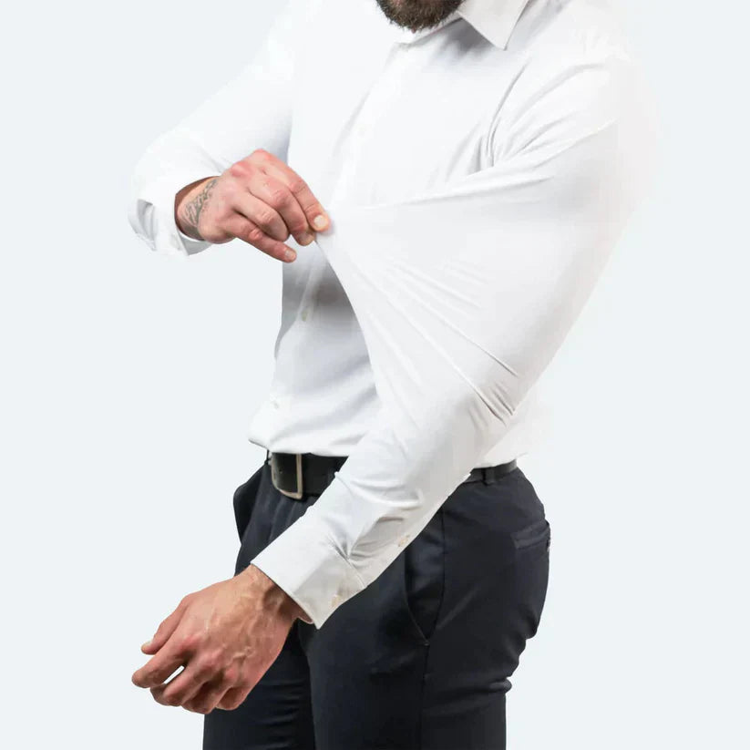 Levi | Knitterfreies Stretch-Komforthemd für Herren – Elegant, Pflegeleicht & Vielseitig