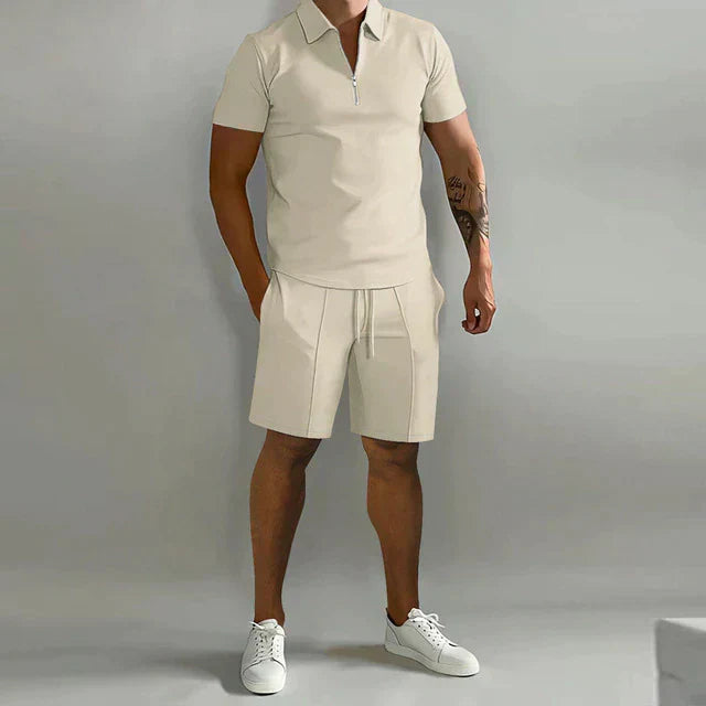 Luxuriöses Polo- und Shorts-Sommer-Set für Herren | Elegant, stilvoll & komfortabel