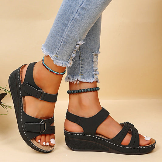 Orthopädische Damen Sandalen | Komfortable Sommerschuhe mit rutschfester Sohle