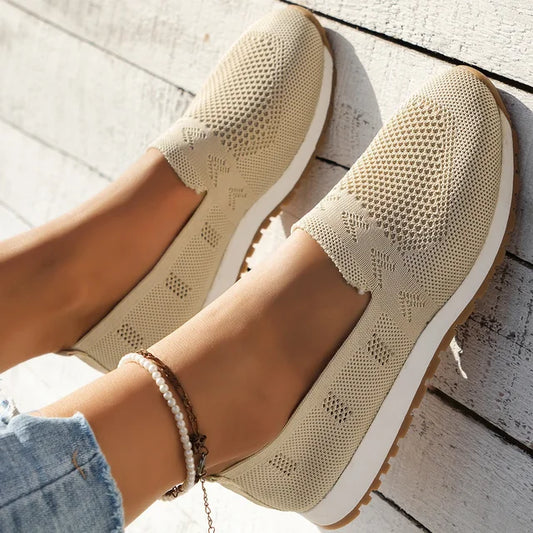 Orthopedic Women's Summer Shoes | Comfortable Slip-On Shoes with Supportive Sole