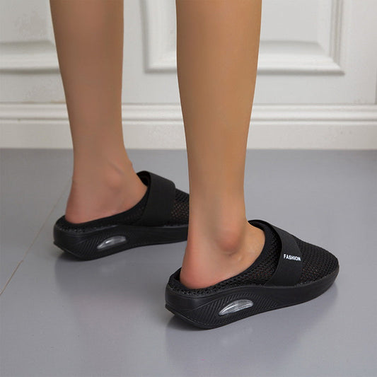 Orthopädische Luftkissenschuhe für Diabetiker | Slip-On Wanderschuhe mit Fußgewölbestütze
