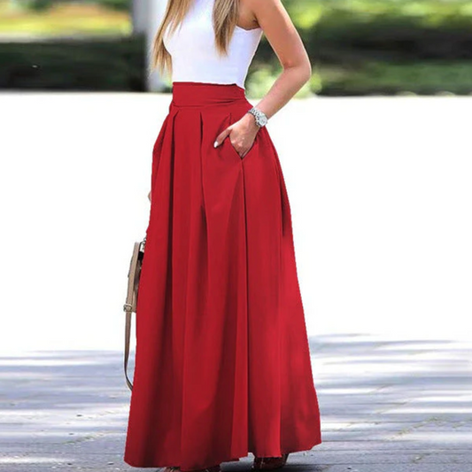 Sadira | Eleganter, plissierter Damenrock | Leicht, atmungsaktiv & vielseitig