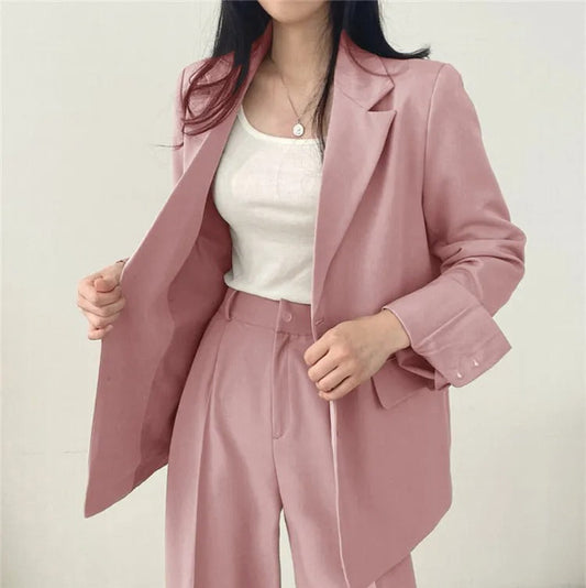 Selma | Eleganter Damen-Zweiteiler mit Blazer und Hose für stilvolle Anlässe