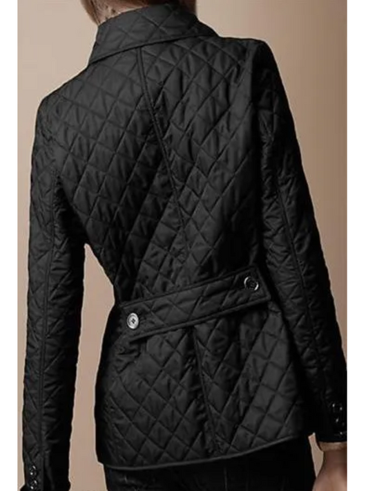 Steppjacke Damen – Freizeitjacke mit Umlegekragen für Übergang