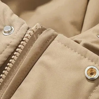 Unisex Steppjacke mit Kapuze – Aus Baumwollmischung